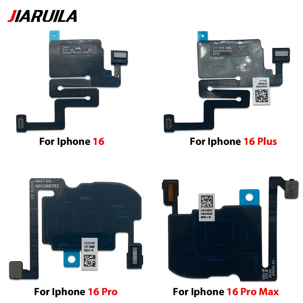 Earpiece Proximity Light Sensor Flex Cable with Mic For iPhone 13 14 15 16 17 Pro Max Plus Mini 16E Air Ear Speaker Repair Parts iPhone phone repair parts