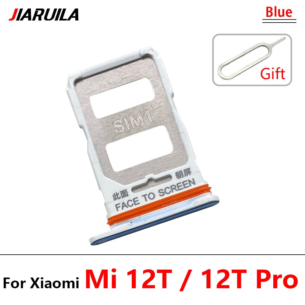 New For Xiaomi Mi 12 12T Pro 12 Lite 12s SIM Card Slot SD Card Tray Holder Adapter Replacement Parts  Xiaomi  Xiao mi phone repair parts