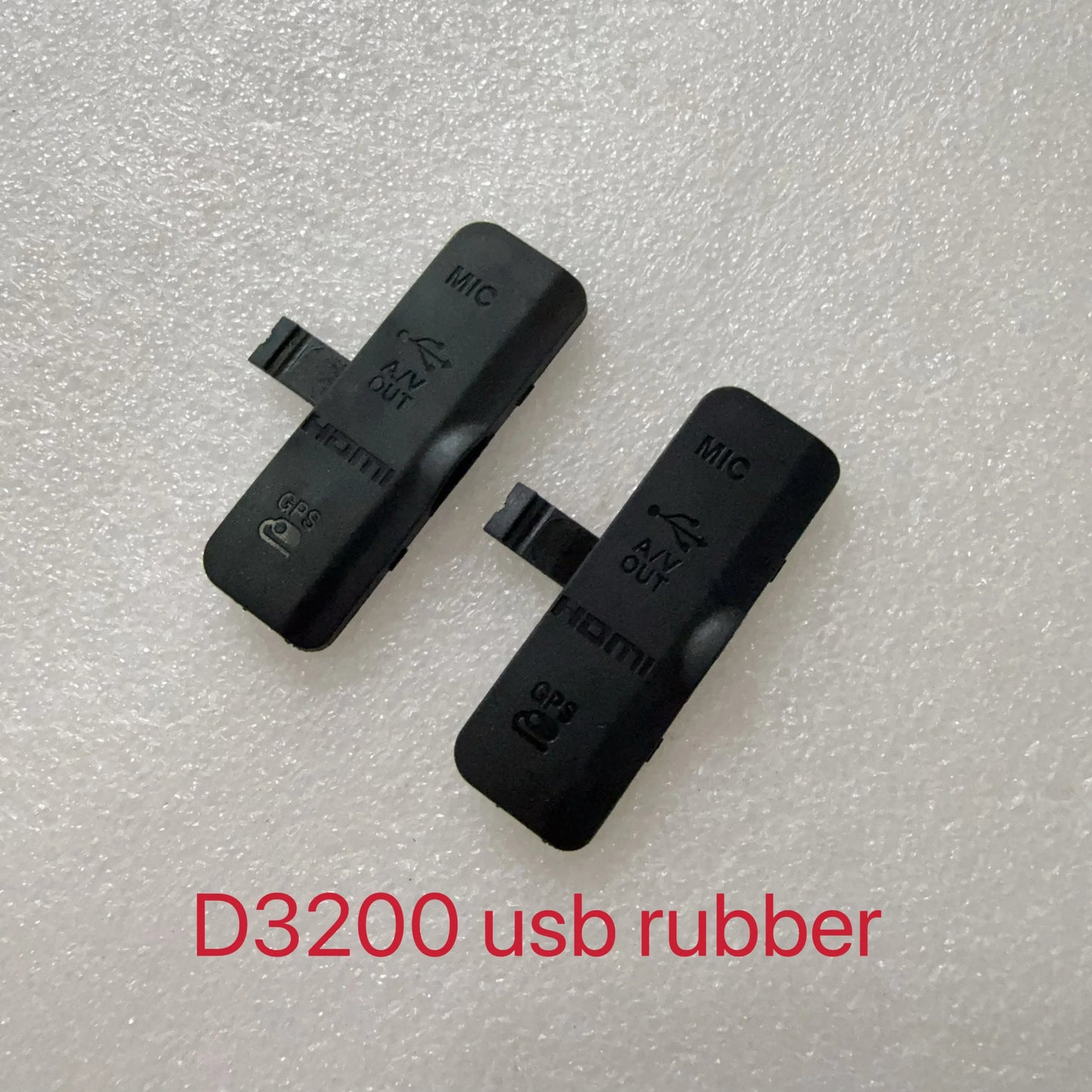 NEW For Nikon D3200 MIC / A/V OUT / HDMI / GPS USB Rubber Door Bottom Cover Camera Repair Part Digital Camera repair parts