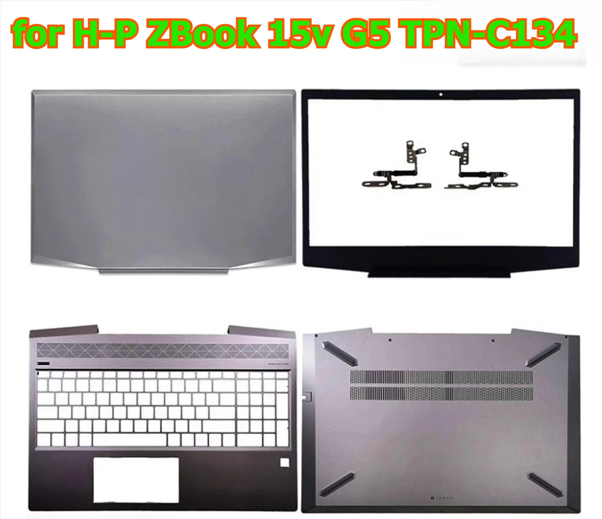 Cover case for HP ZBook 15v G5 TPN-C134 lcd back housing bezel frame upper topcase palmrest buttom hinge shell cover HP laptop repair parts