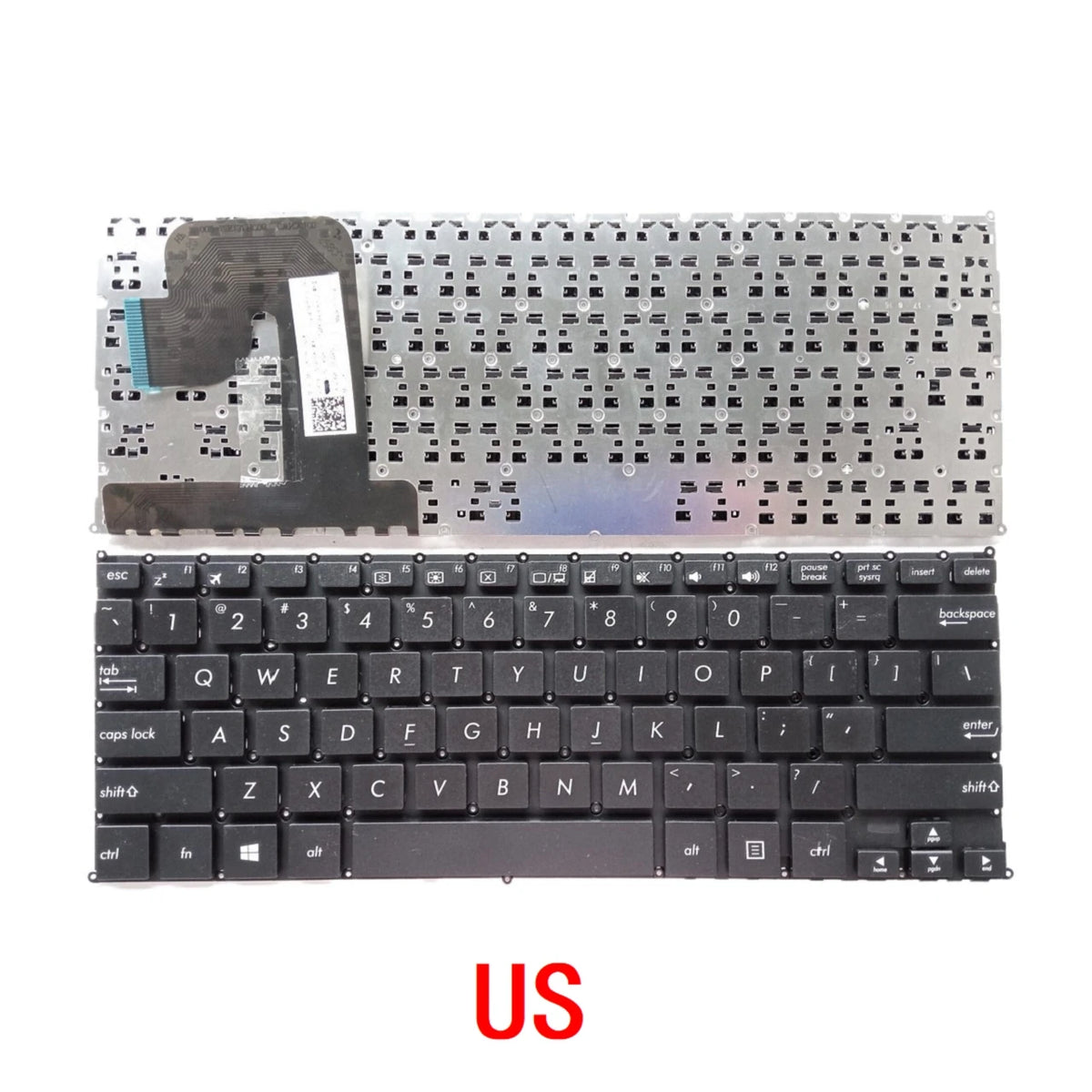 New US Spanish Laptop Keyboard For ASUS VivoBook Flip 12 TP203 TP203N TP203NAH Notebook PC Replacement ASUS laptop repair parts