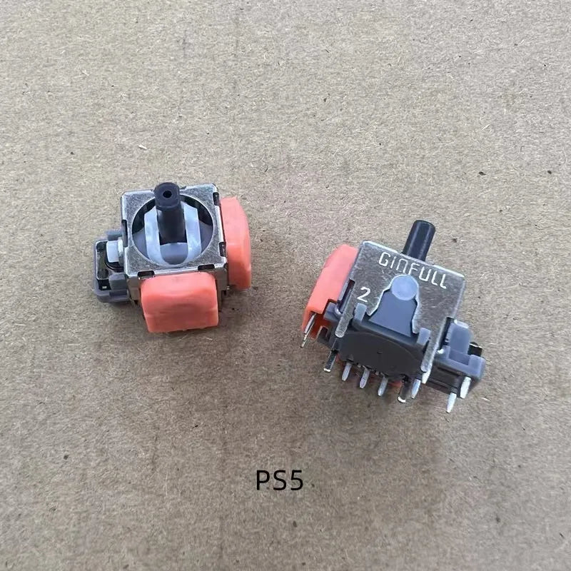 50x GINFULL DS13 RS13 TMR Electromagnetic Joystick for PS5 Controller Module Magnetic Sensor Analog Joystick Thumbstick Grip Cap  Game console repair parts