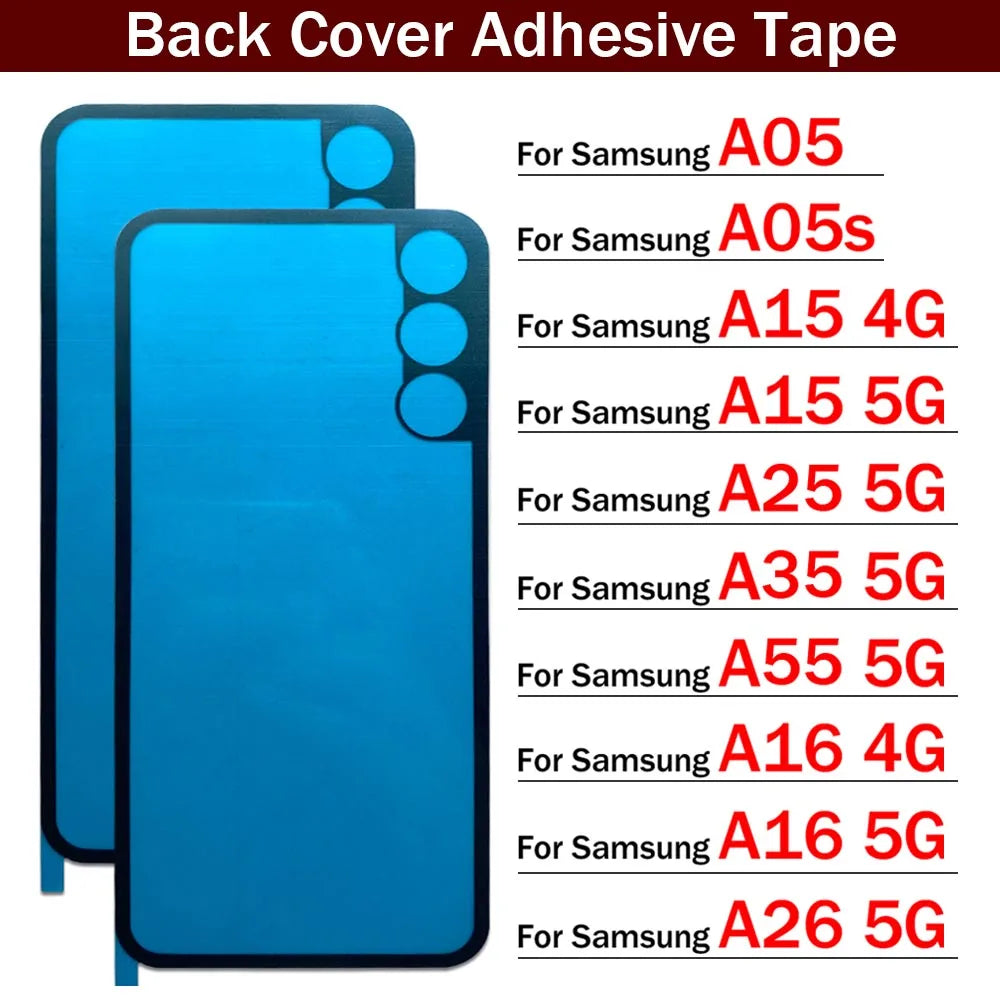 New Adhesive Sticker Back Housing Battery Cover Glue Tape For Samsung A05 A05s A15 A25 A35 A55 A16 A25 4G 5G Samsung phone repair parts