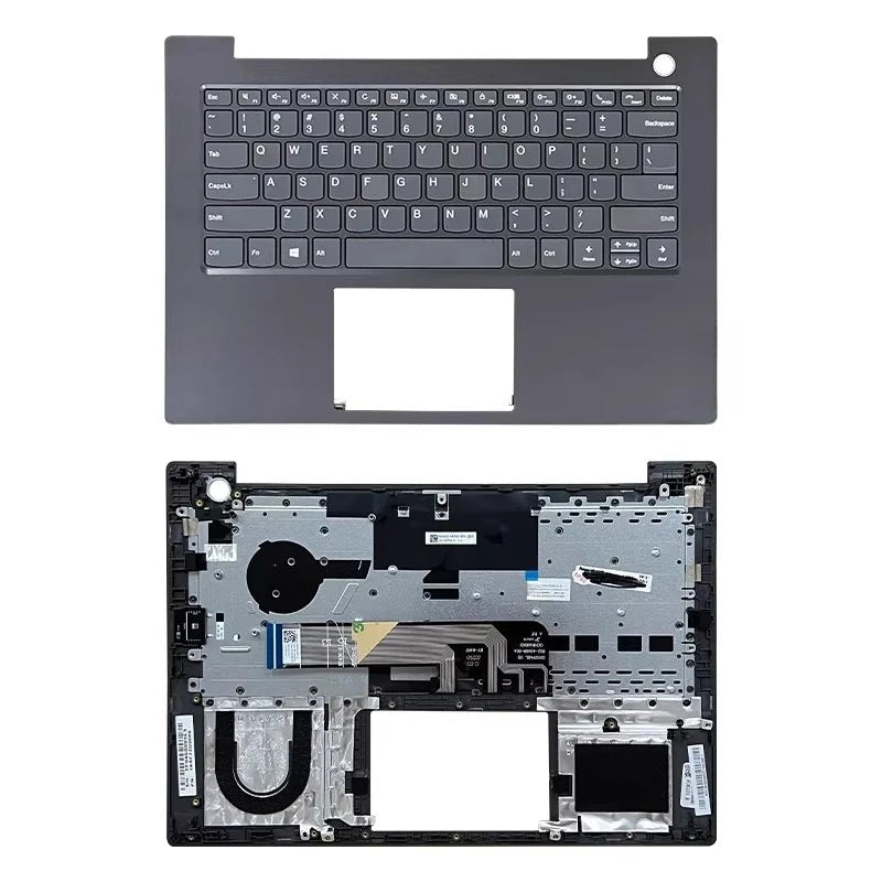 Upper case keyboard for Lenovo ThinkBook 14IIL K4e-IML E4-IIL V340-14 V6-14IIL c shell cover topcase palmrest keyboard Lenovo laptop repair parts