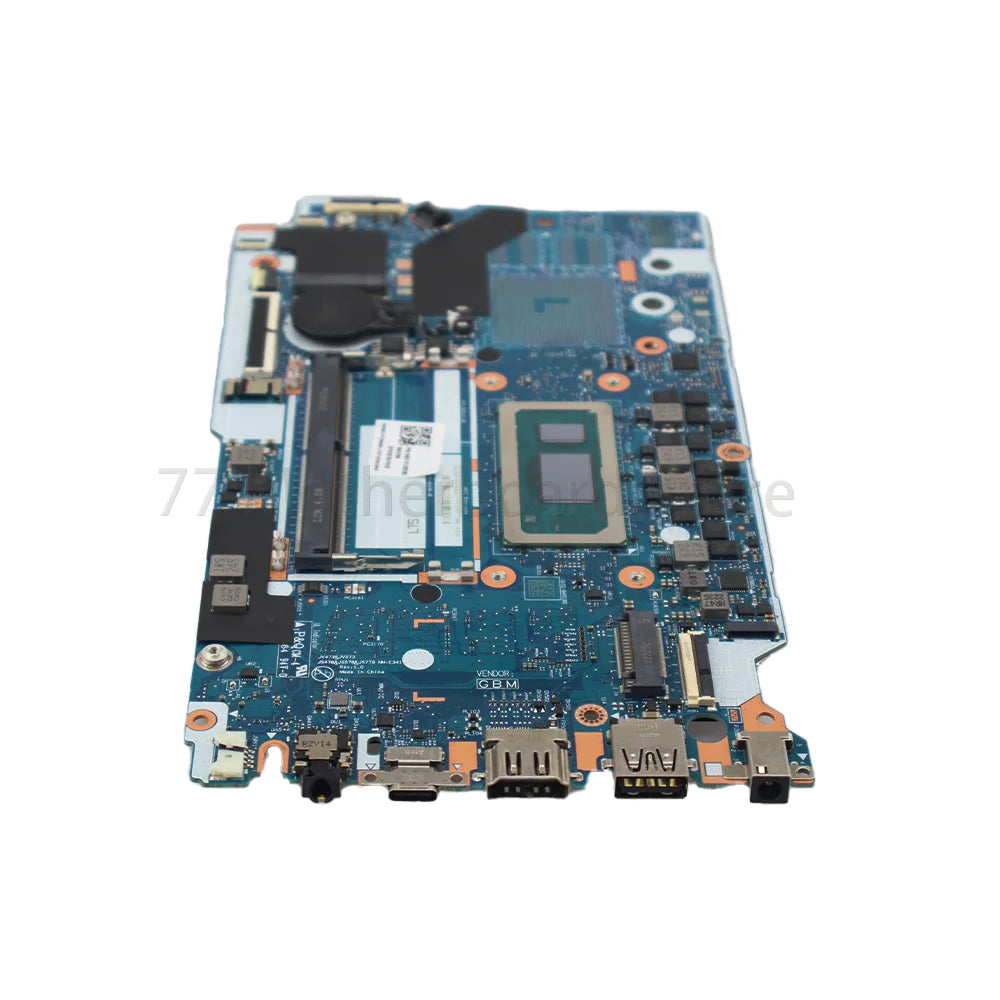 Laptop Motherboard For Lenovo Ideapad 3-17IAU7 3-14IAU7 3-15IAU7 NM-E341 With CPU i3-1215U i5-1235U i7-1255U RAM 8G 5B21F28602 Lenovo laptop repair parts