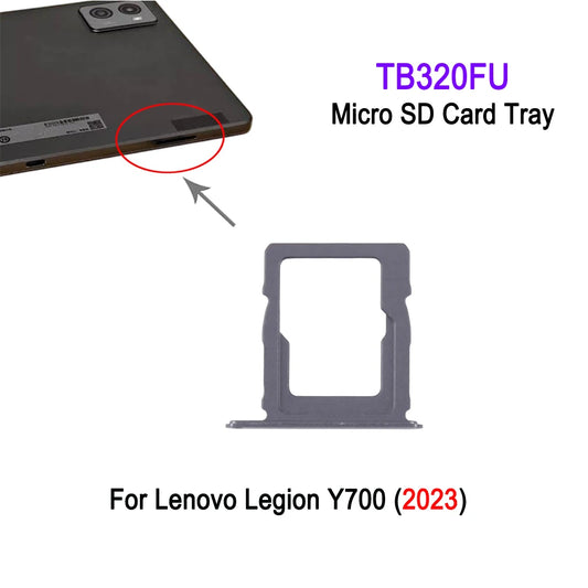 TB320FU Micro SD Card Tray For Lenovo legion Y700 (2023) 2nd Gen TB320FU Lenovo Tablet repair parts