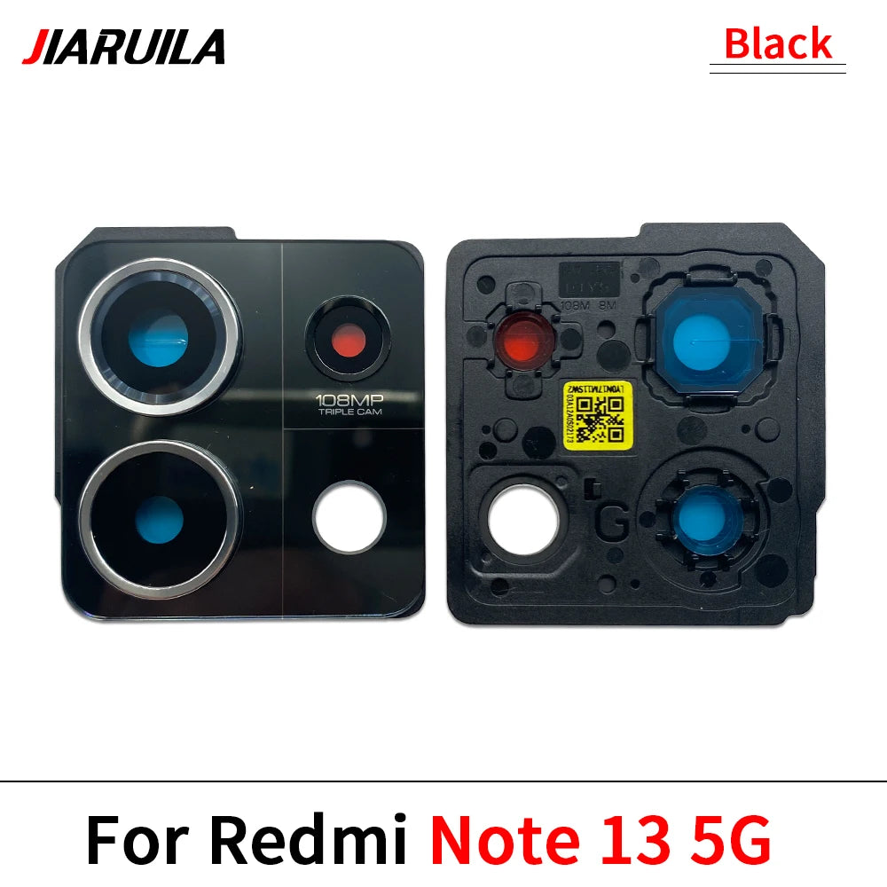 Back Rear Camera Glass Lens Circle Cover With Adhensive For Xiaomi Redmi 12 Note 12 13 Pro Plus 4G 5G Replacement Parts  Xiaomi  Xiao mi phone repair parts