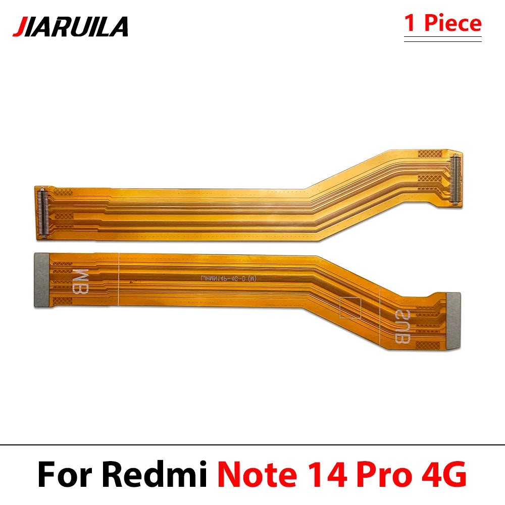 10Pcs Dock Connector Micro USB Charger Charging Port Main Flex Cable Microphone Board For XIaomi Redmi Note 14 Pro Plus 4G 5G  Xiaomi  Xiao mi phone repair parts