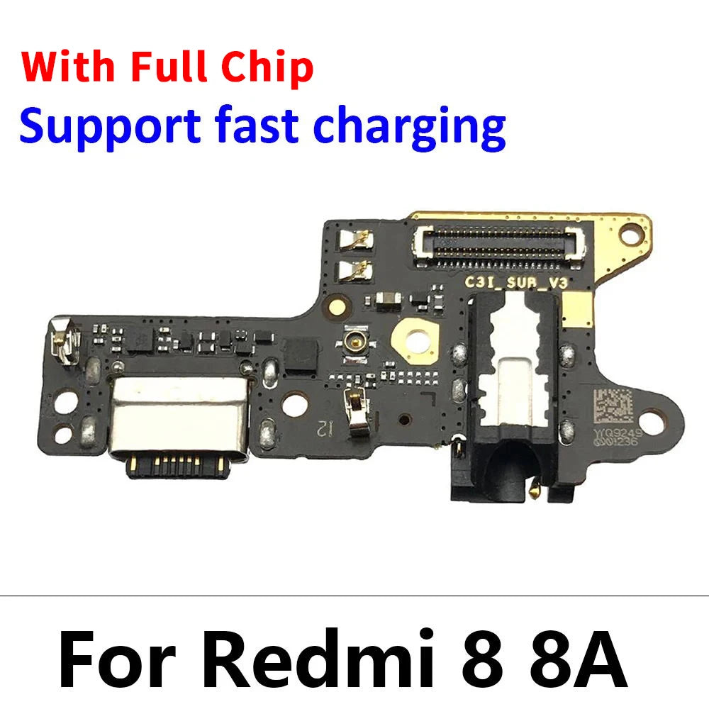 For Xiaomi redmi 3 3S 4 Pro 4X 5 5A 6 6A 7 7A 8 8A 9A 9T 9 10 10A 10C USB Charging Board Connector Dock Port Flex Cable Xiaomi  Xiao mi phone repair parts
