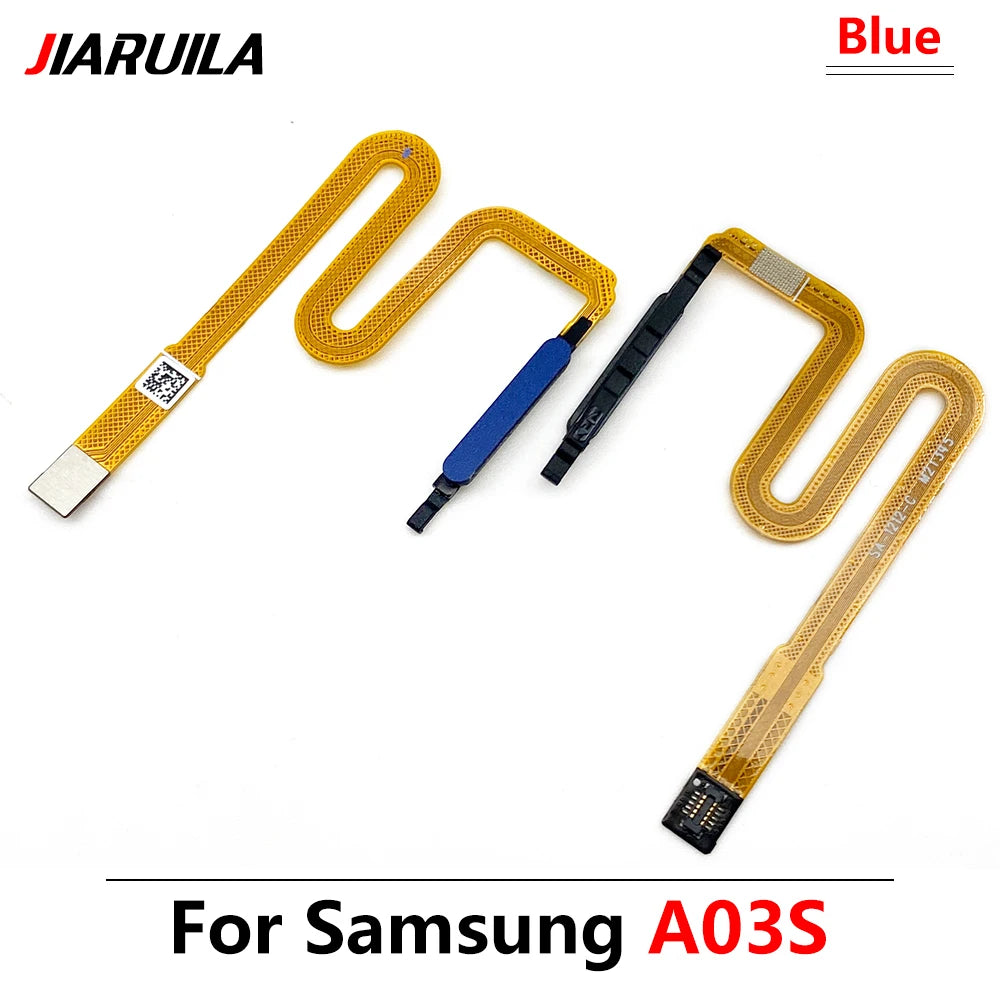 New For Samsung A03S A037F A04s A047F A05s A057F Fingerprint Sensor Home Return Key Menu Button Flex Cable Samsung phone repair parts