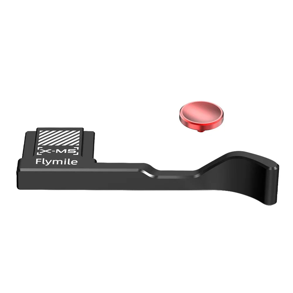 Flymile X-M5 Thumb Grip Aluminum Alloy Metal Thumb Up Grip for FUJIFILM X-M5 Camera with Hot Shoe Thumb Rest Support Holder Digital camera repair parts