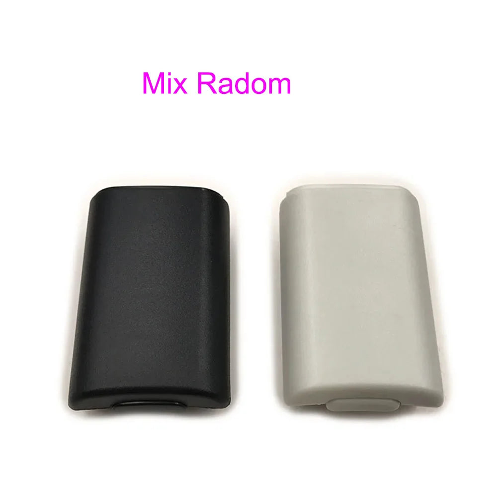4PCS Black White For Xbox 360 Controller Battery Cover Pack Holder Game console repair parts