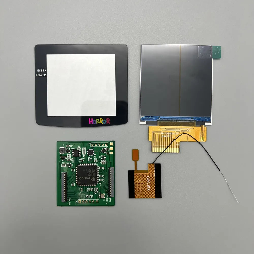 2.6' IPS High Brightness LCD Screen Is Suitable for Nintendo Game Boy Color IPS GBC LCD Support Pixel Display Game console repair parts