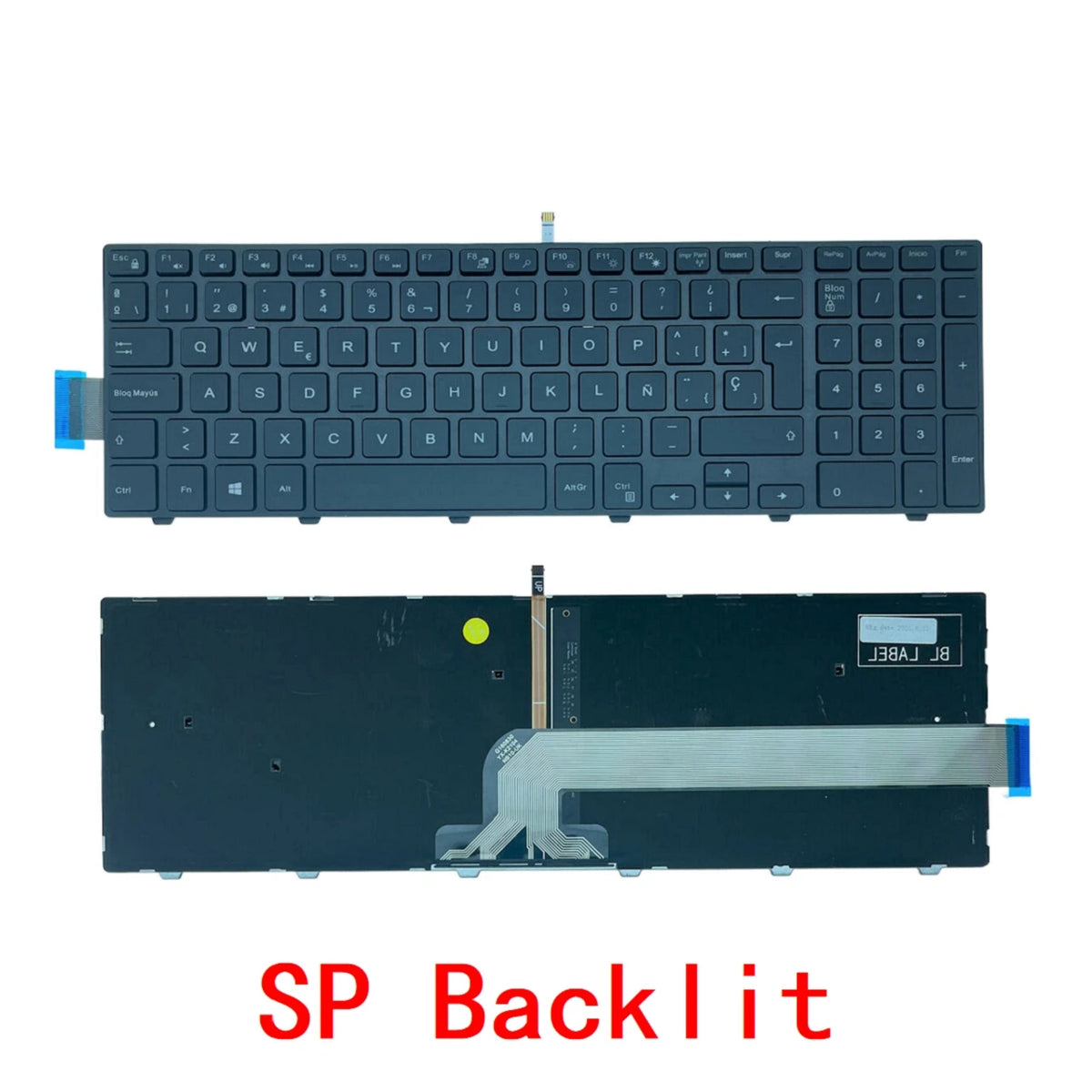 US RU SP AR BR Backlit Keyboard For Dell Inspiron 15 3000 5000 3541 3542 3543 5542 3550 5545 5547 3551 3552 3559 3565 3567 3551Dell laptop repair parts