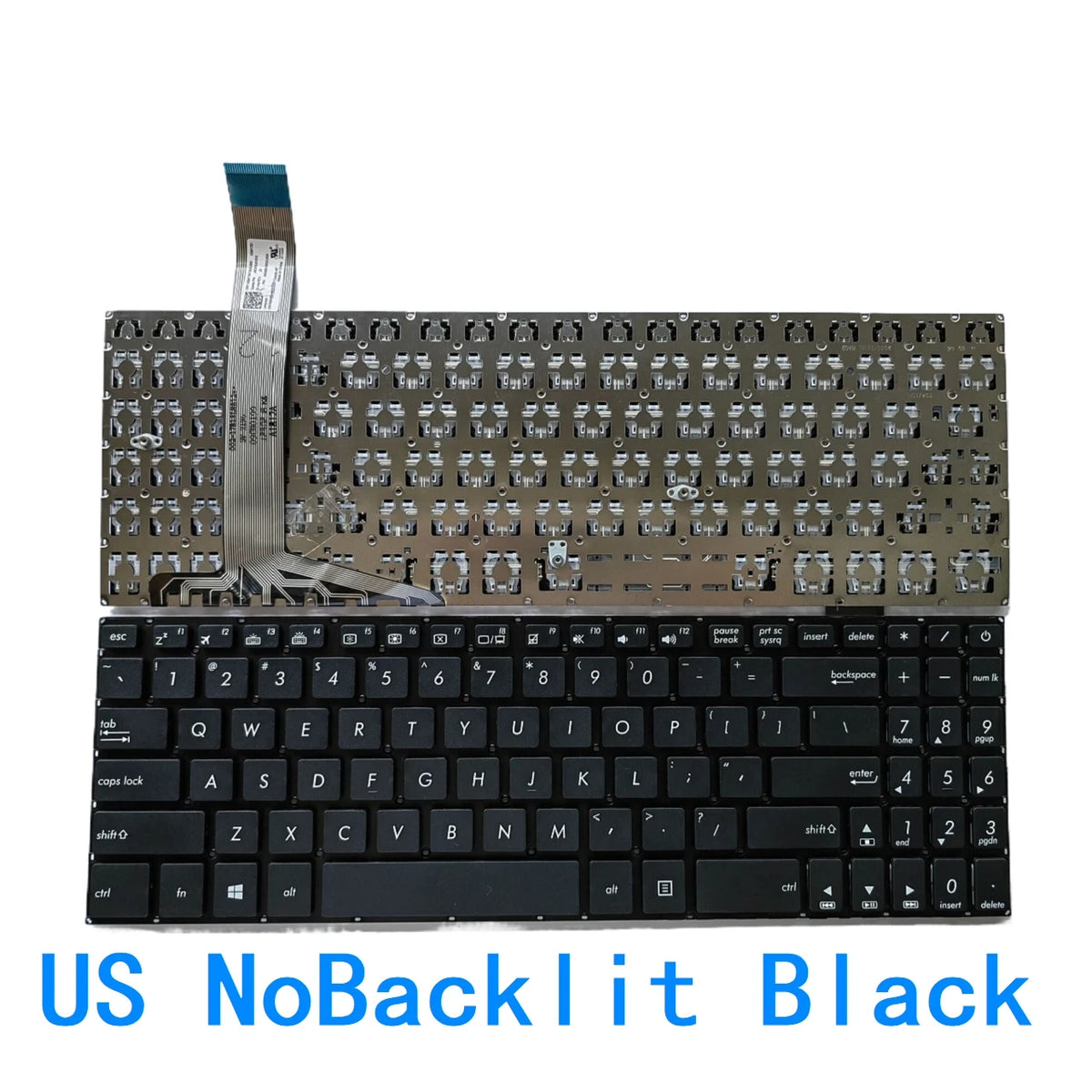 New US Russian Spanish Backlit Keyboard For ASUS X570 X570U X570UD X570Z X570ZD F570 X570D YX570 YX570UD YX570ZD FX570 FX570UD ASUS laptop repair parts