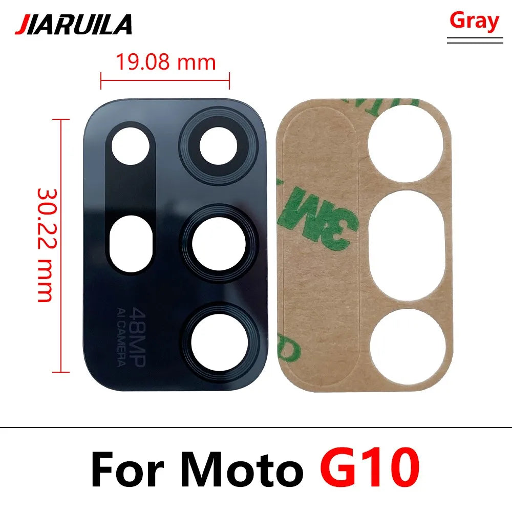 Camera Glass For Moto G10 G20 G30 G50 G60 G60s G31 G41 G51 G71 G04s G100 G200 5G Rear Back Camera glass Lens With Glue Adhesive Motorola phone repair parts