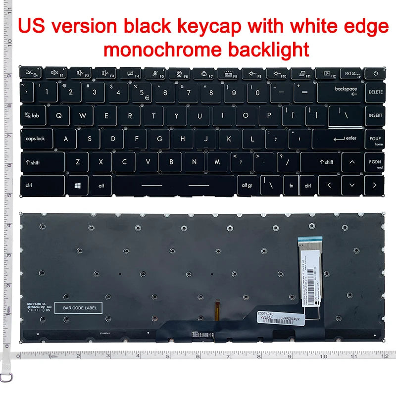 RU/US/SP/GR Keyboard For MSI Prestige 14 P14 Modern 14 15 GS66 GE66 GP66 P40 MS-14D3 MS-14D2 MS-14D1 With Per-Key RGB Backlight MSI laptop repair parts