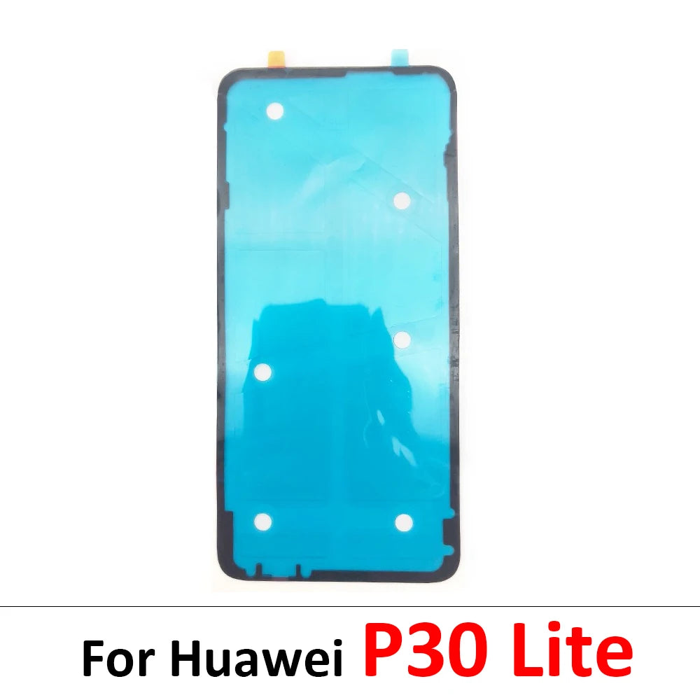 10Pcs, Back Battery Housing Cover Sticker Tape For Huawei P20 P30 P40 P50 Pro Lite  Adhesive Glue Parts Huawei phone repair parts