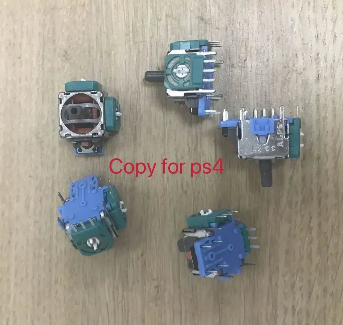 100pcs/lot ALPS Original 3D Joystick for Xboxone Controller Repair Parts 3D Analog Stick for Ps4 Game Pad for Ps5 Dualsense Game console repair parts