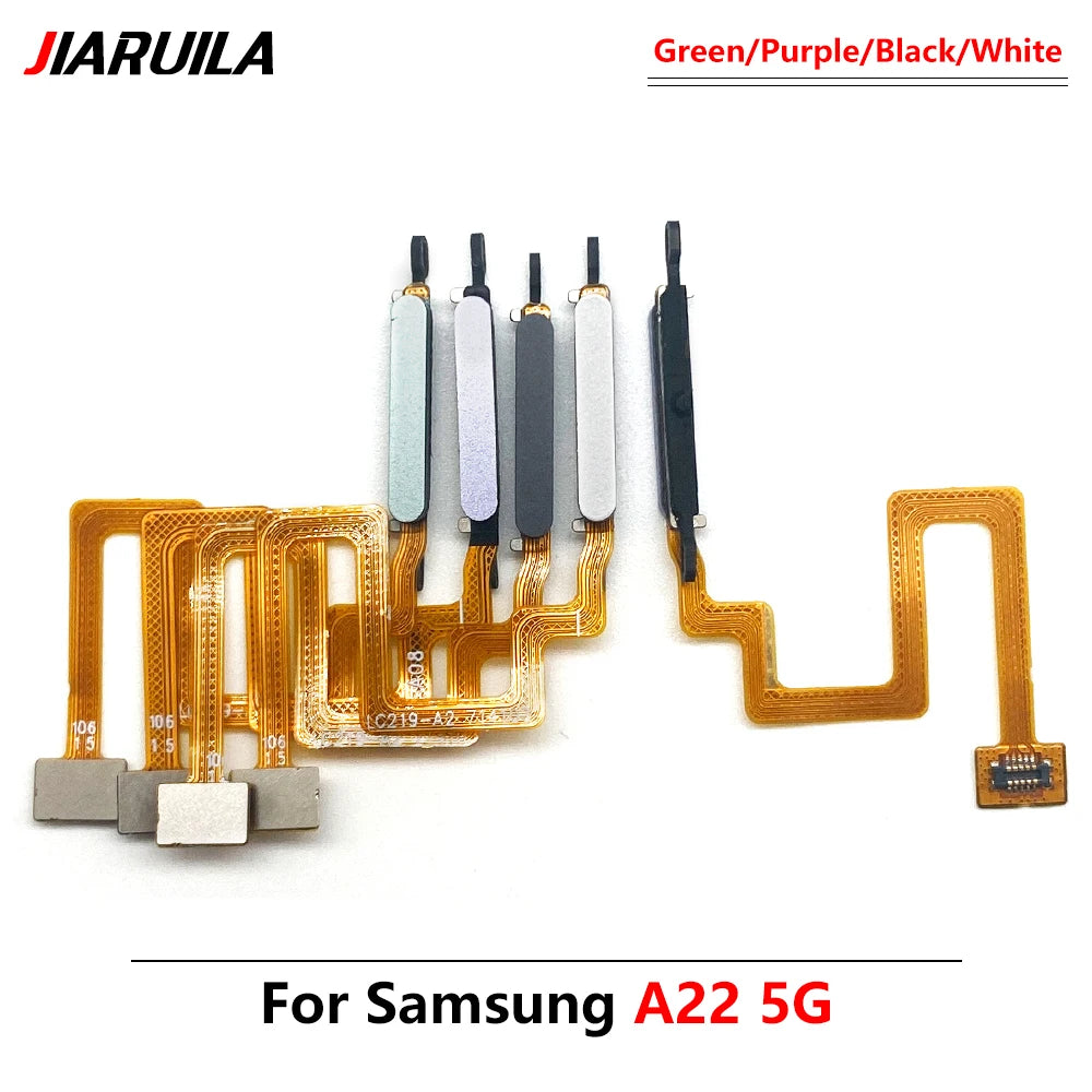 New Fingerprint For Samsung A22 A32 4G 5G ID Home Button Fingerprint Menu Return Key Recognition Sensor Flex Cable Samsung phone repair parts