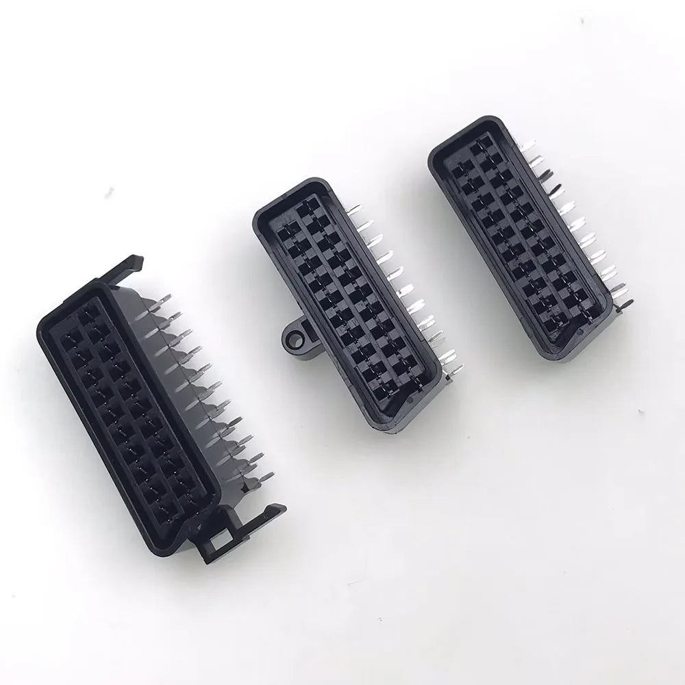 1pc 21Pin Right Angle Type Female Socket Connector Jack Female PCB Mount 21 PIN SCART ﻿ Game console repair parts