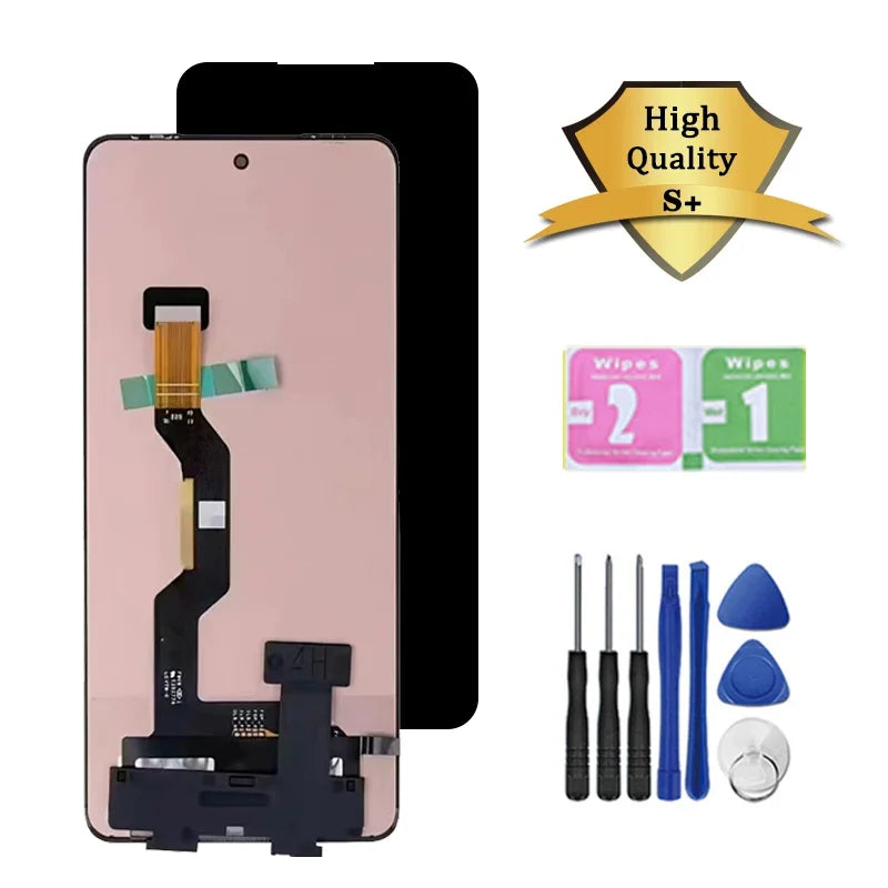 6.67" P-OLED For Motorola Moto G100 Pro Display For Moto G86 Power LCD Display Touch Screen Digitizer Assembly Motorola phone repair parts