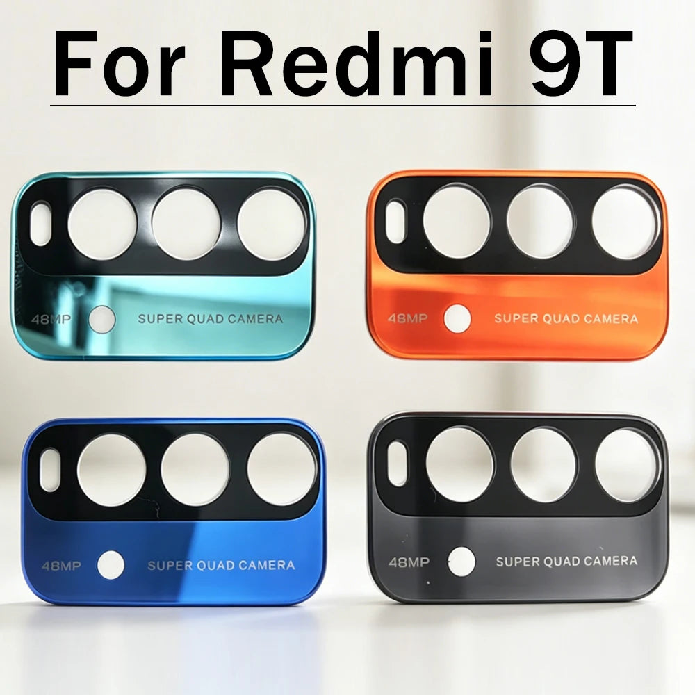 New Camera Glass Lens Back Rear Camera Glass Lens For Xiaomi Redmi 9T Redmi9T With Glue Repair Parts  Xiaomi  Xiao mi phone repair parts