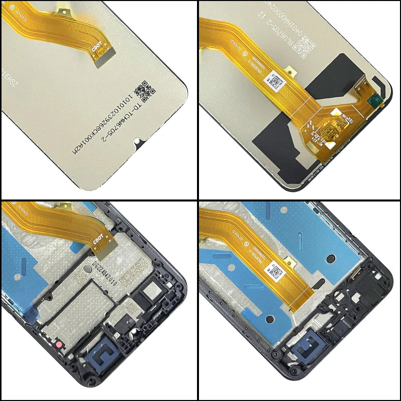 6.75" Tested  For TCL 505 LCD T509K Display Screen Touch Panel Digitizer For TCL 505 4G LCD Replacement Repair Parts TCL phone repair parts