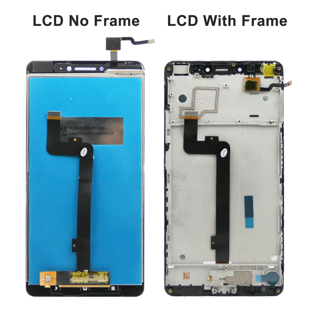 6.44'' Max for Xiaomi Mi Max 2016001 2016002 Lcd Display Touch Screen Digitizer Assembly with Frame Replacement Display Screen Xiaomi phone repair parts