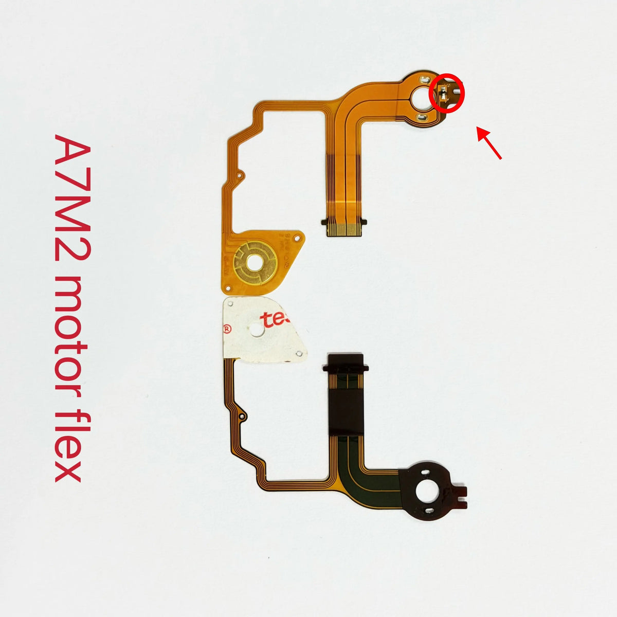 1PCS New A7M2 Shutter Motor Flex Cable With IC for Sony A7M2 A7R2 A7S2 A7II A7RII A7SII Camera Shutter Motor Cable Repair Parts Digital Camera repair parts