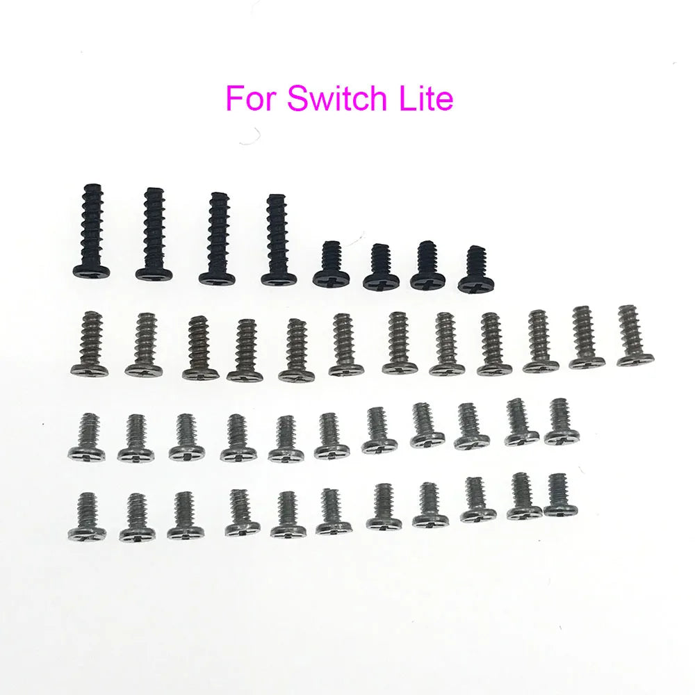10Set For Nintendo NS Lite/Oled/Pro Console Replacement  Screws Full Set For Switch Joy Con Screw Game console repair parts