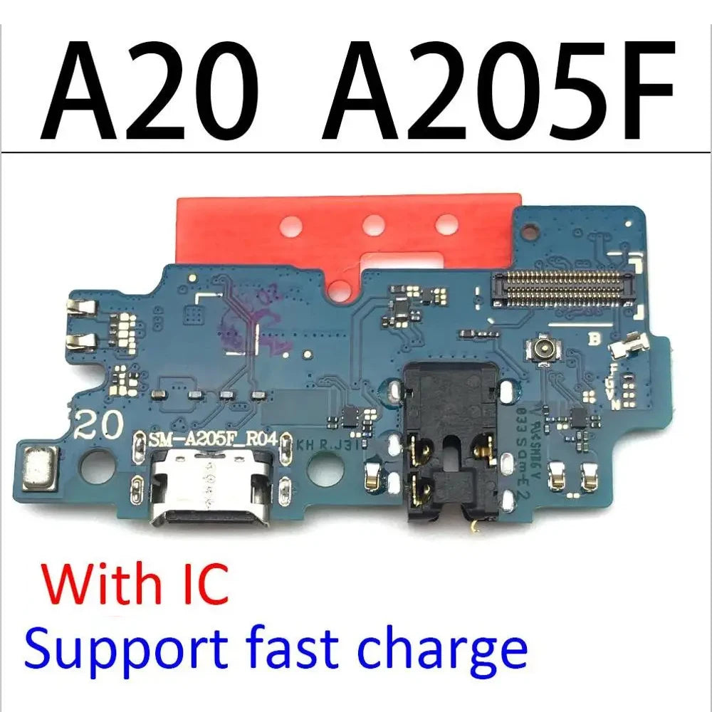 USB Charging Dock Connector Board Flex Cable For Samsung A70 A50 A40 A30 A20 A10 A11 A01 A21s A31 A51 A71 A30s A50s Link Samsung phone repair parts