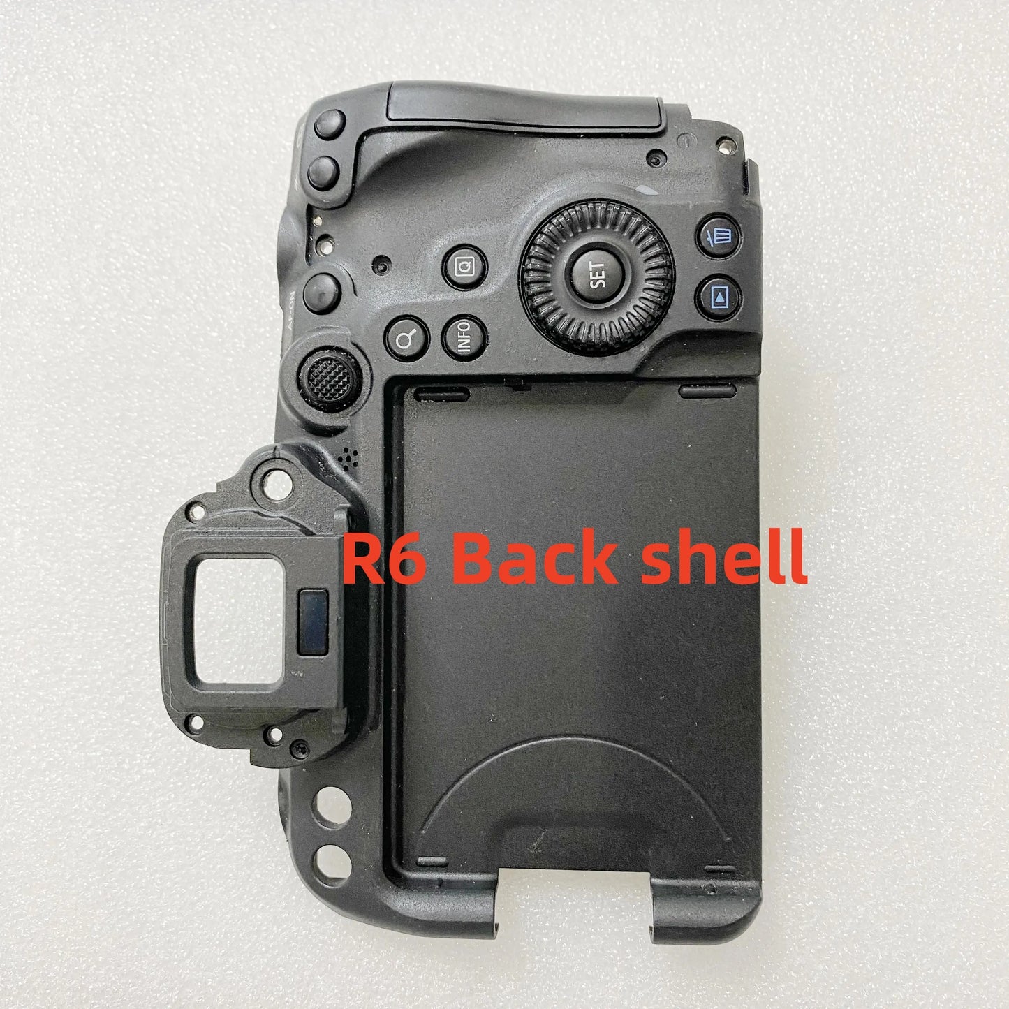Original EOS R6 Back Cover Shell with Buttons Parts And Flex Cable for Canon R6 r6 Back Shell Repair Part Digital Camera repair parts