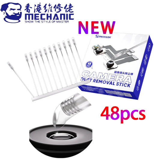 CD48 Camera Portable Lens Cleaner Resin Synthetic Stick Dust Fingerprint Removal for Phone Camera Lens Screen Cleaning Tool Professional Repair Tools
