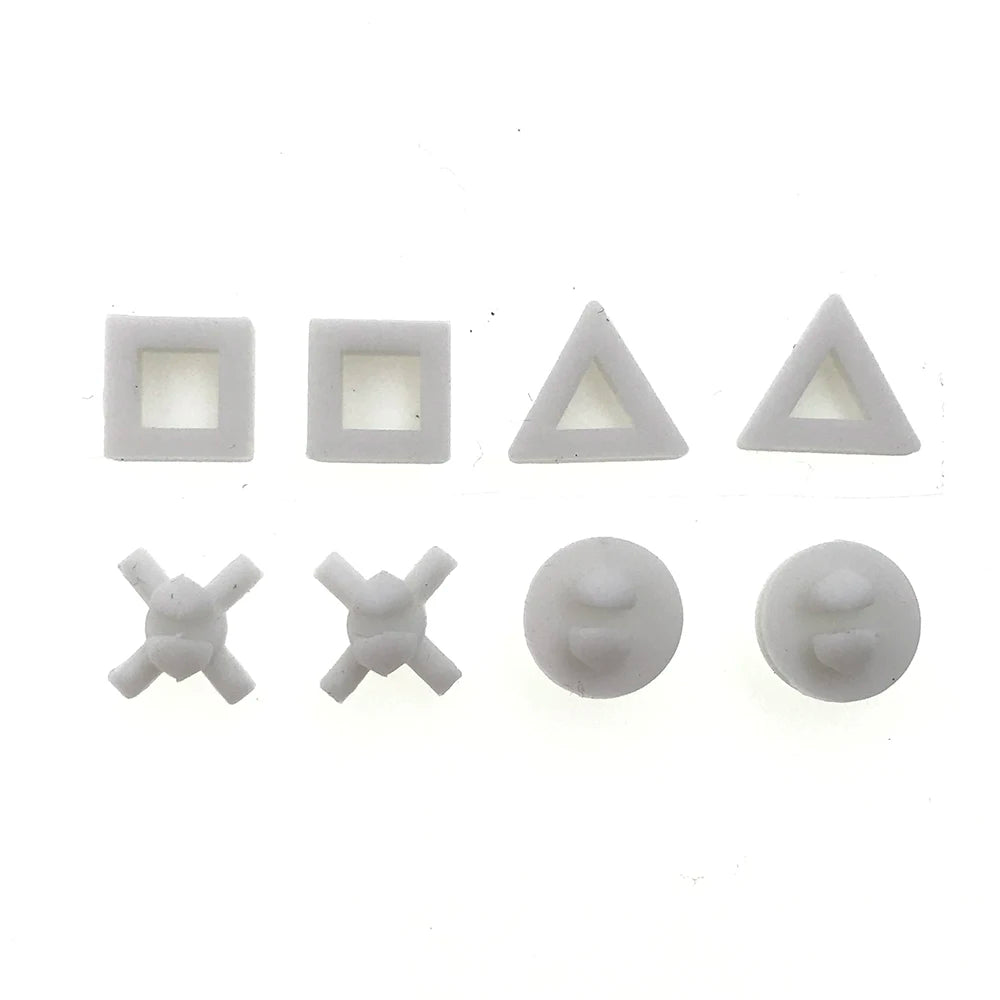 1-20set White Black Replacement Non Slip Silicon Feet Pads Bottom Cover For Sony PS4 Slim & Pro 10XX/1200 Rubber Feet Cover Game console repair parts