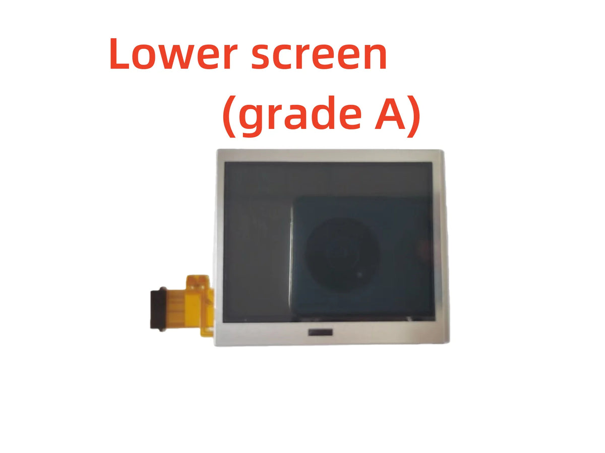 Top Upper New LCD Screen For NDSL NDSLITE NDS Lite Display Lower LCD Display Screen Replacement for Nintendo Game console repair parts