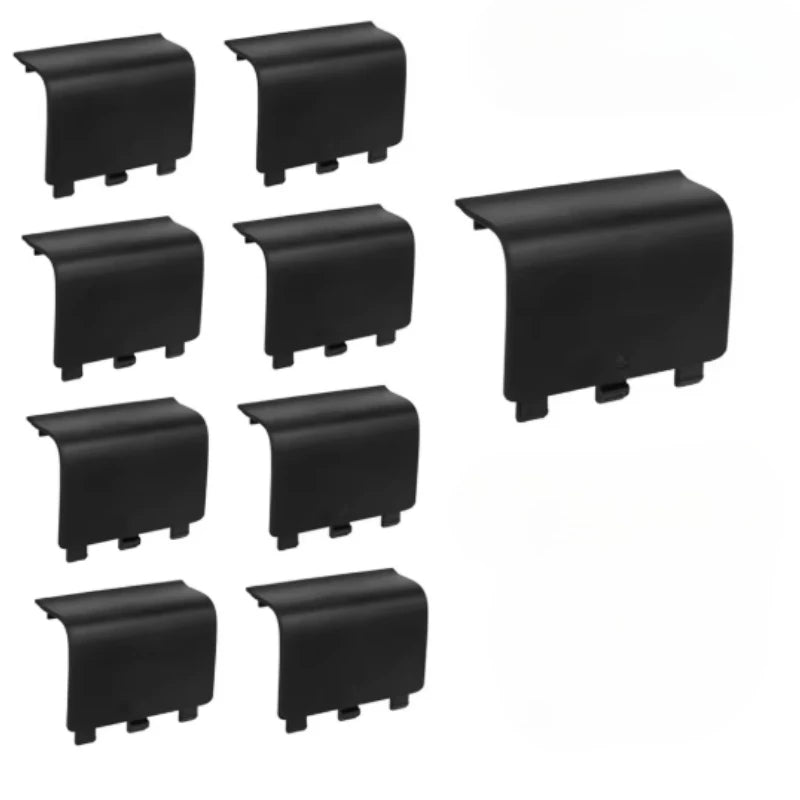 100pcs/lot White or Black for Xbox Series S/X Game Pad Controller Plastic Battery Replacement Door Cover  Game console repair parts