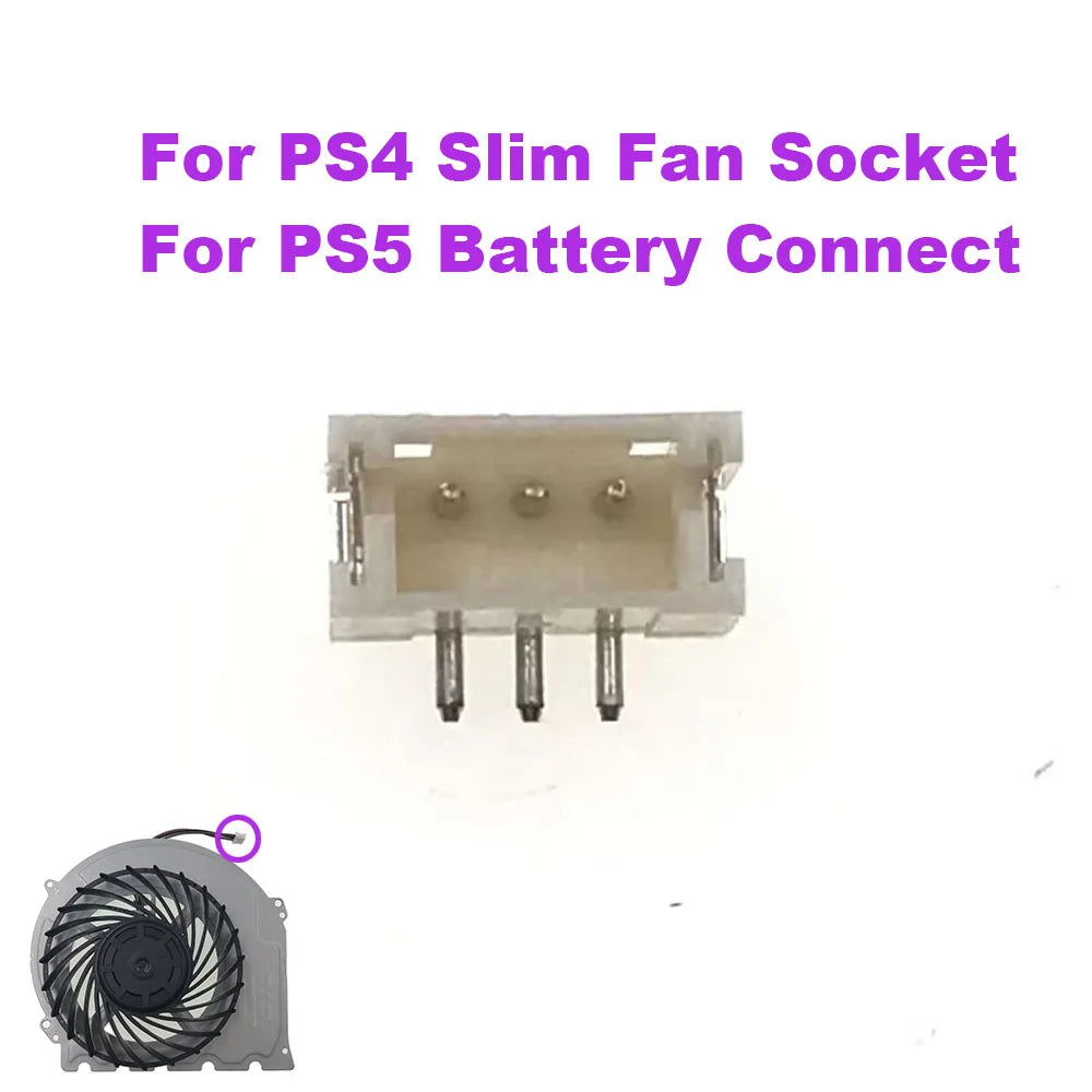 1-5pcs For PS5 Handle Motherboard Charging Port Battery Interface Touch Microphone Headphone Socket / L2 R2 Socket Game console repair parts
