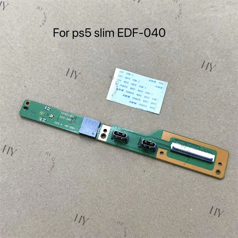 USB TYPE-C Side Board for PS5 Slim Console EDF-040 USB TYPE-A Board Connection Cable Replacement for PS5 Slim Host Repair Part Game console repair parts