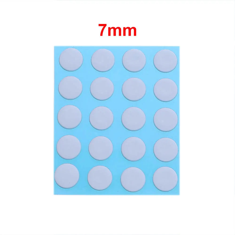 2Set 6mm 7mm Diameter ICE Version Esports Mouse Skates Mouse Feet DIY Universal Dot Mouse Pad Antii-slip Mouse Feet Sticker Game console repair parts