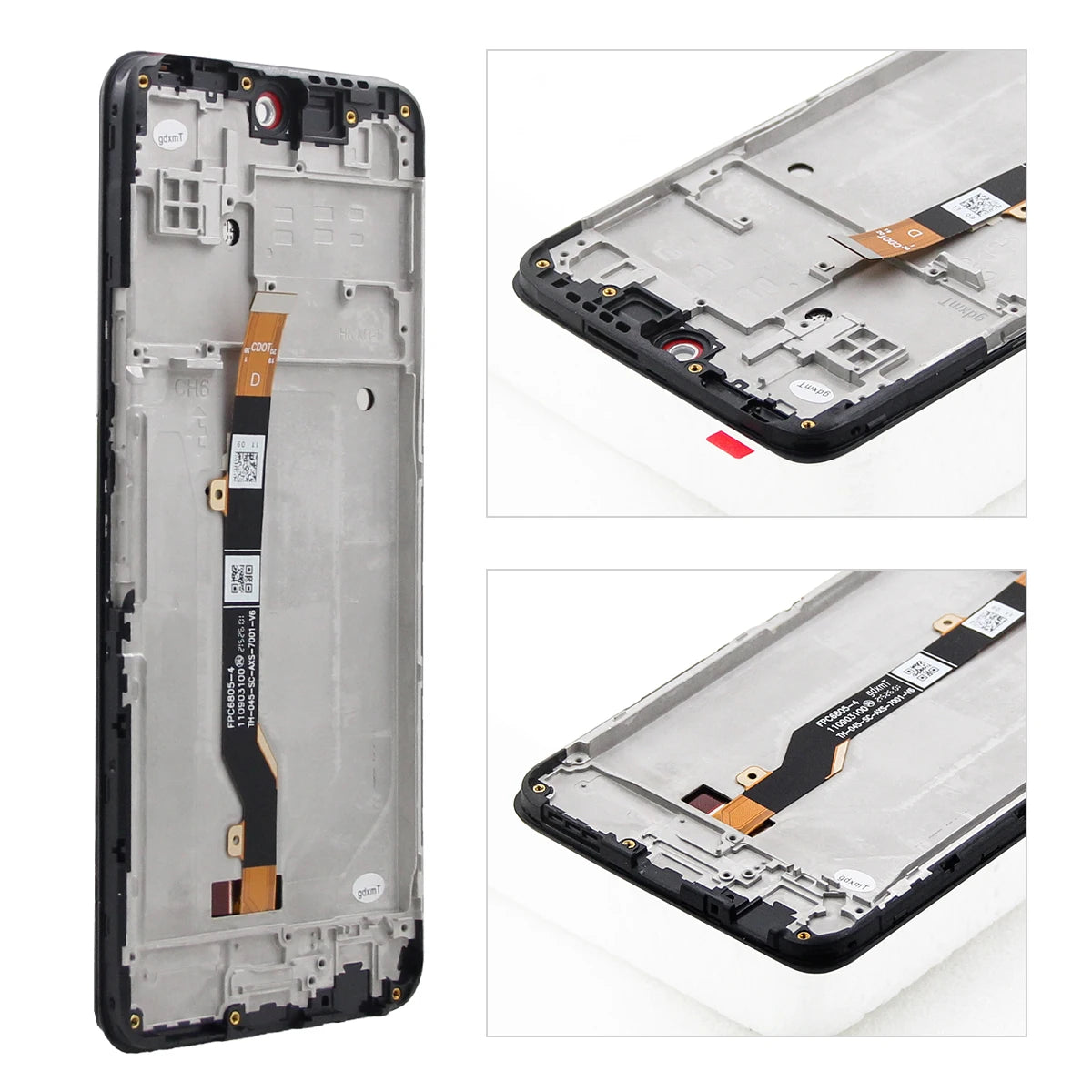 6.8'' For Tecno Camon 18 CH6n LCD Display Touch Screen Digitizer For Tecno Camon 18 CH6 LCD Assembly Replacement Parts 100% Test Tecno phone repair parts