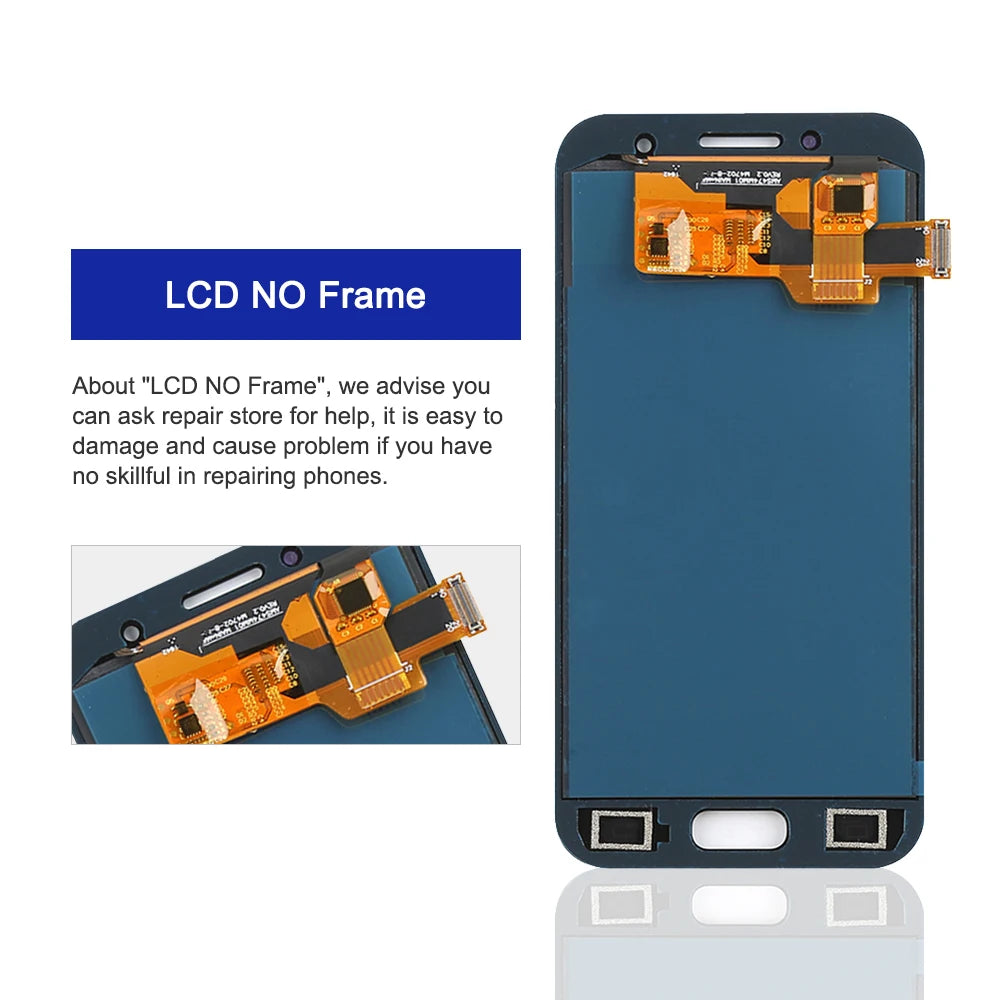 A320 Display Screen, for Samsung Galaxy A3 2017 A320 A320F A320Y A320M Lcd Display Touch Screen Digitizer Assembly Replacement Samsung phone repair parts