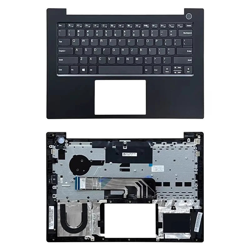 Upper case keyboard for Lenovo ThinkBook 14IIL K4e-IML E4-IIL V340-14 V6-14IIL c shell cover topcase palmrest keyboard Lenovo laptop repair parts