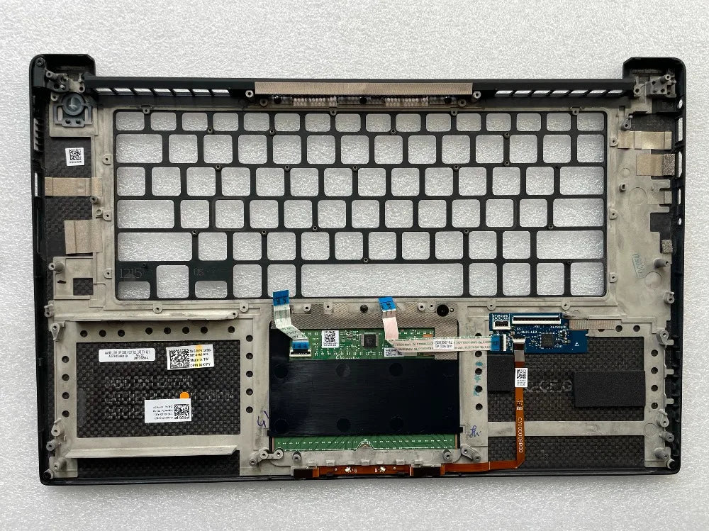 0JK1FY JK1FY For DELL XPS 15 9550 Precision 5510 P56F Palmrest Cover Keyboard trackpad Palmrest Upper Case w/ Touchpad