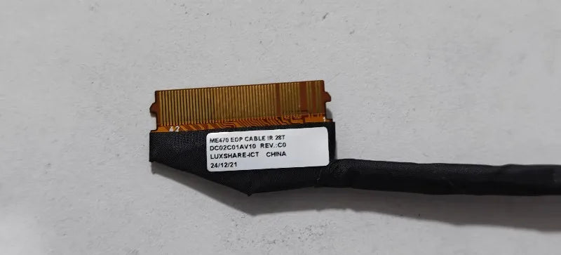 For ME470 ThinkPad E14 Gen7 EDP Cable USB IO Fingerprint Board RGB IR 28T 22T DC02C01AX00/AW00 /AV10 ME470/471 Intel NS-G692 Lenovo laptop repair parts