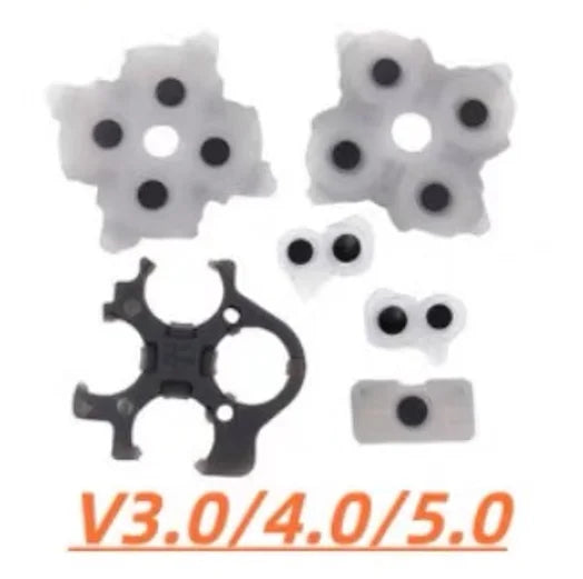 1-5Sets Conductive Rubber Pad Joystick Pads for PS5 BDM-010 020 030 040 Edge Controller Conductive Film Keypad Ribbon Flex Cable Game console repair parts