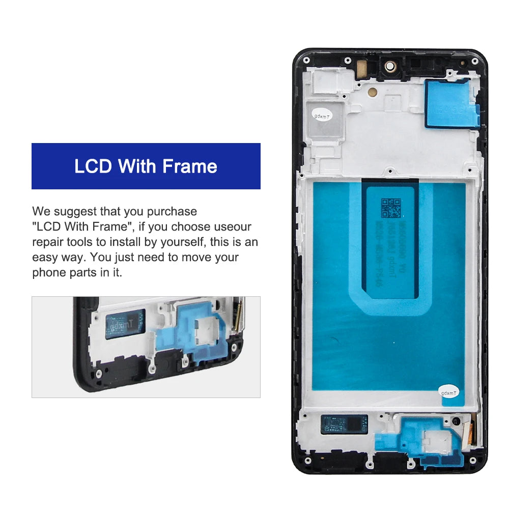 M54 Screen For Samsung Galaxy M54 5G M546B SM-M546B/DS LCD Panel Digitizer Assembly For M54 5G Lcd Touch Screen Replacement Samsung phone repair parts