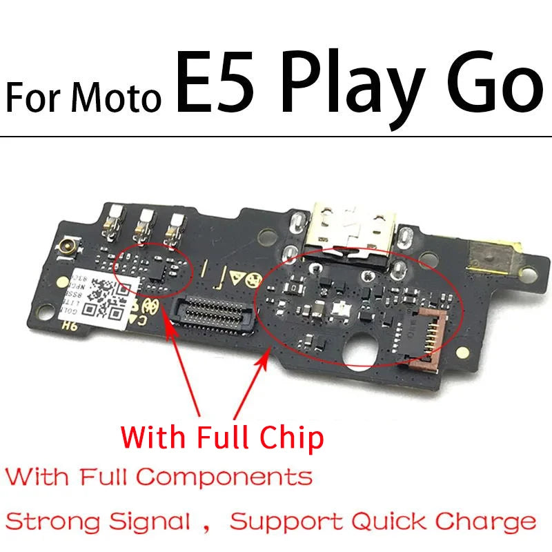 USB Charging Port Flex For Motorola Moto G4 G5 G6 Play G3 G7 Power E6s E6 Play E4 Plus Dock Connector Charging Port Flex Cable Motorola phone repair parts