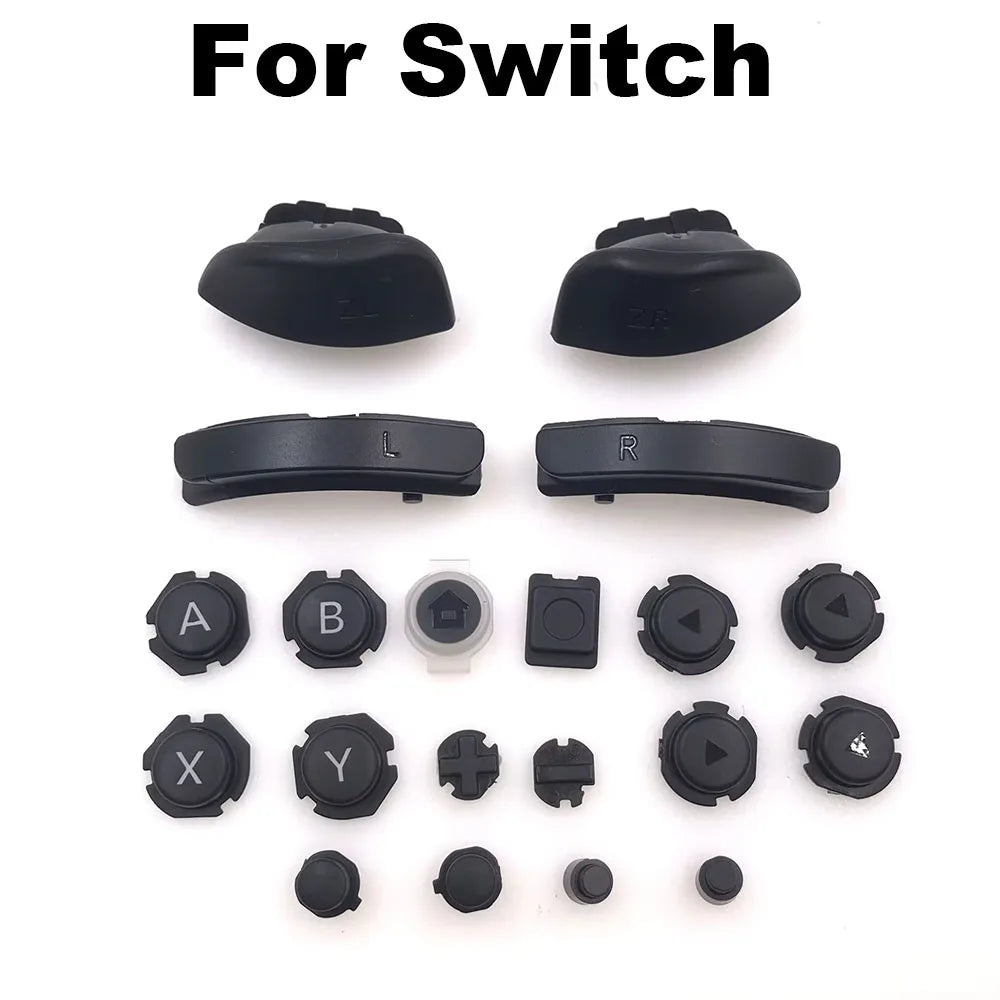 1-5sets Original For NS Joycon L R ZL ZR Button ABXY D-Pad Buttons For Nintendo Switch Joycon Controller Replacement Game console repair parts