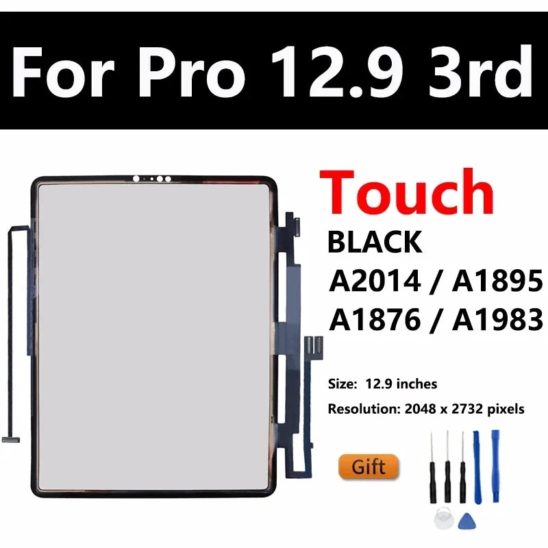 OEM LCD For Apple iPad Pro 12.9 1st A1584 A1652 2nd A1670 A1821 3rd A2014 A1983 Display Touch Screen Assembly Replacement  iPad repair parts